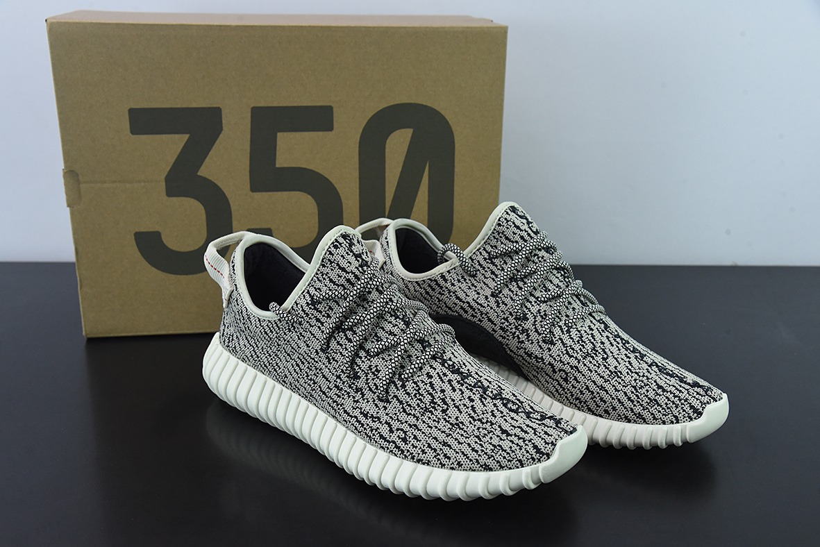 Ad Yeezy Boost 350 Boost 货号:AQ4832 初代椰子灰白斑鸠 大颗粒真爆米花男女同款椰子鞋MHK23511744