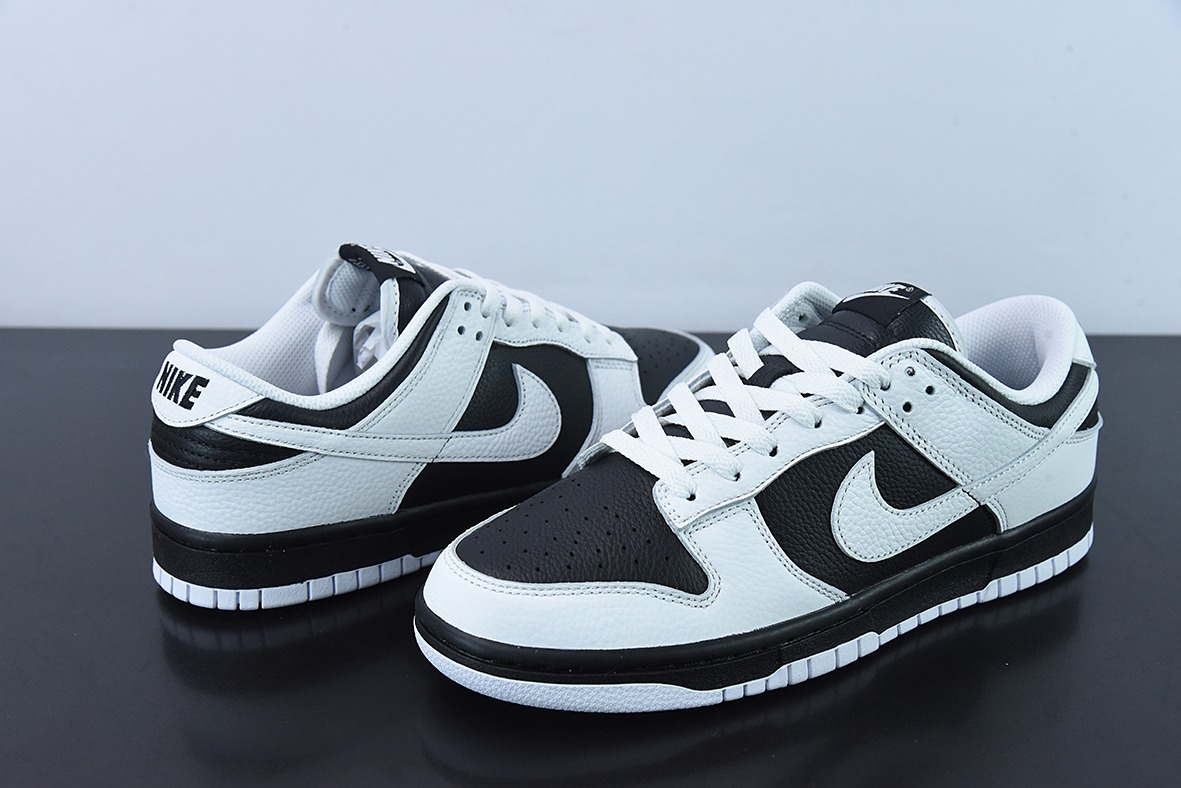 Nike SB Dunk Low"Reverse Panda"扣篮系列低帮休闲运动滑板板鞋“白黑翻转熊猫”货号:FD9064-011