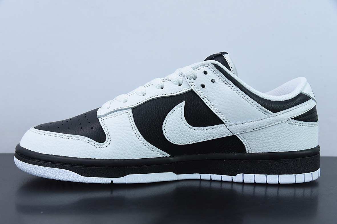 Nike SB Dunk Low"Reverse Panda"扣篮系列低帮休闲运动滑板板鞋“白黑翻转熊猫”货号:FD9064-011