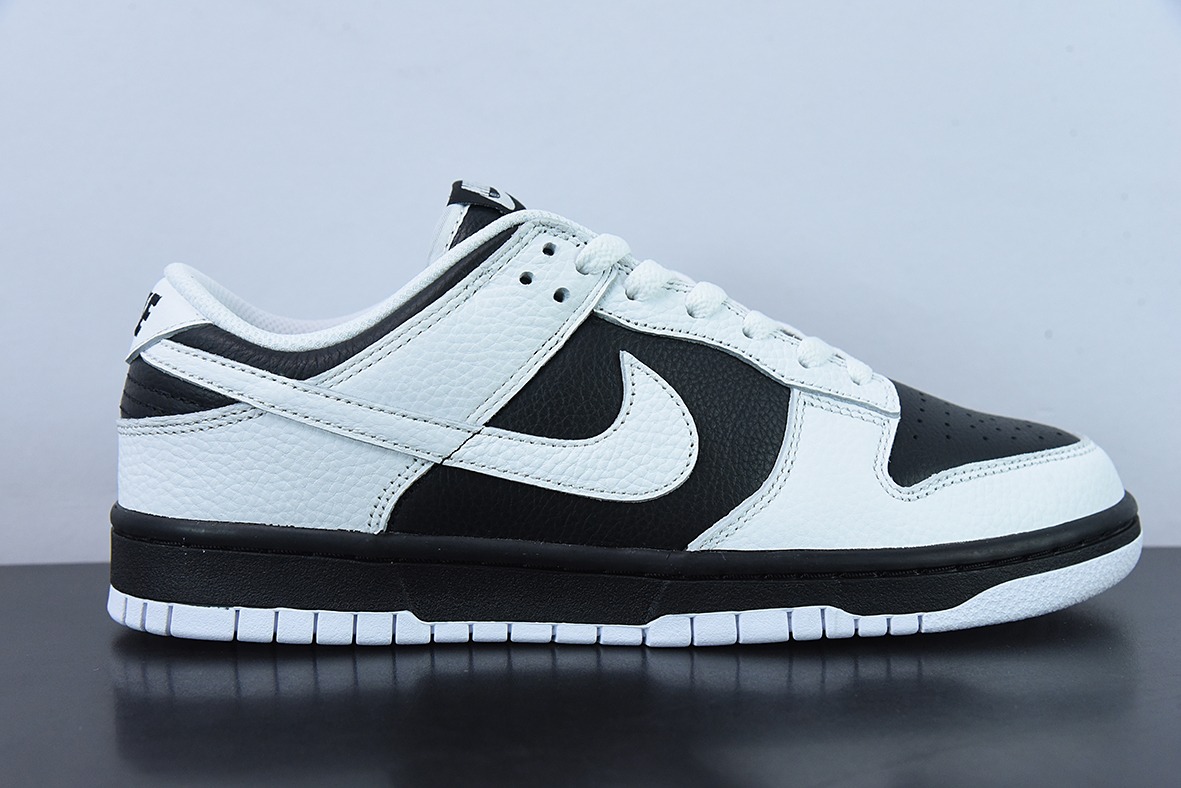 Nike SB Dunk Low"Reverse Panda"扣篮系列低帮休闲运动滑板板鞋“白黑翻转熊猫”货号:FD9064-011