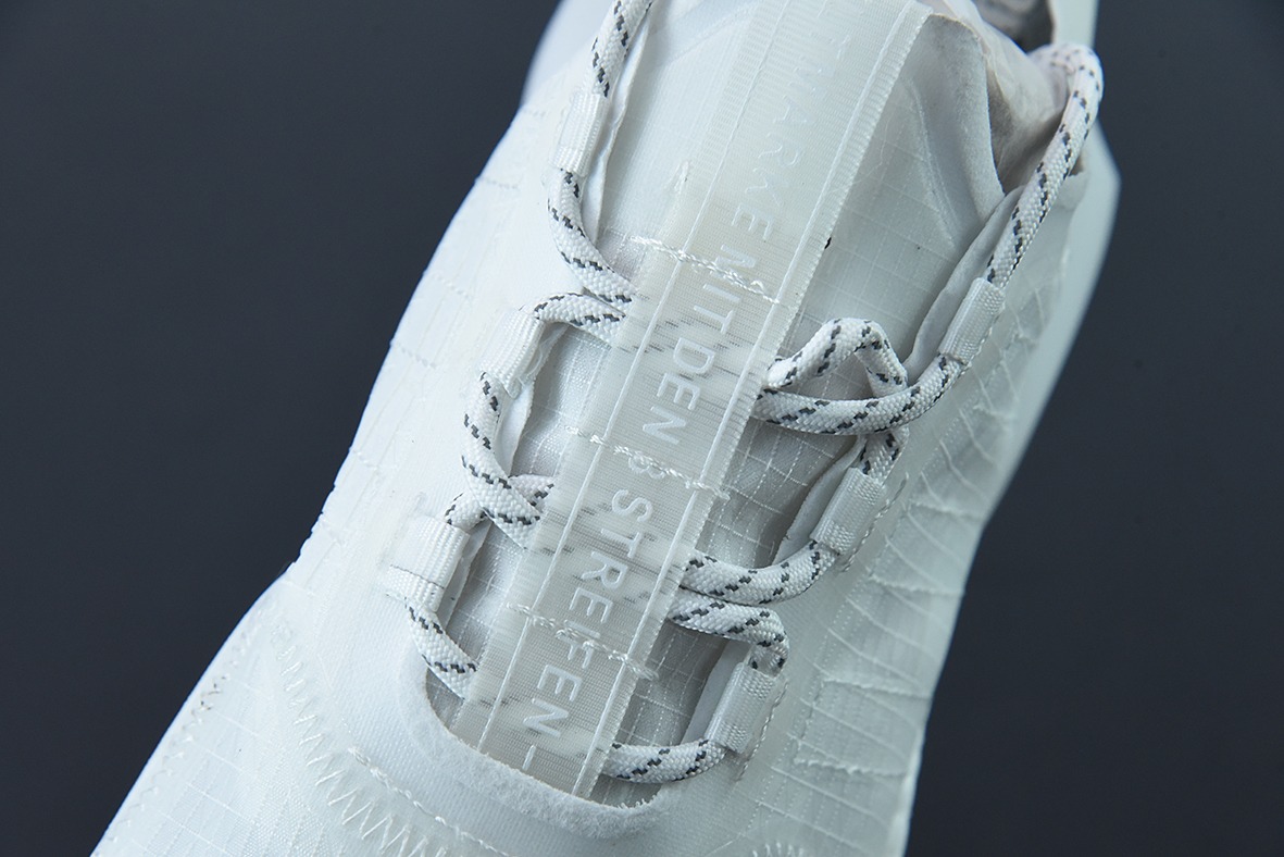 阿迪达斯Adidas NMD_V3 Boost"OG White"飞织系列低帮爆米花缓震百搭休闲运动跑步鞋“纯白”GX3374