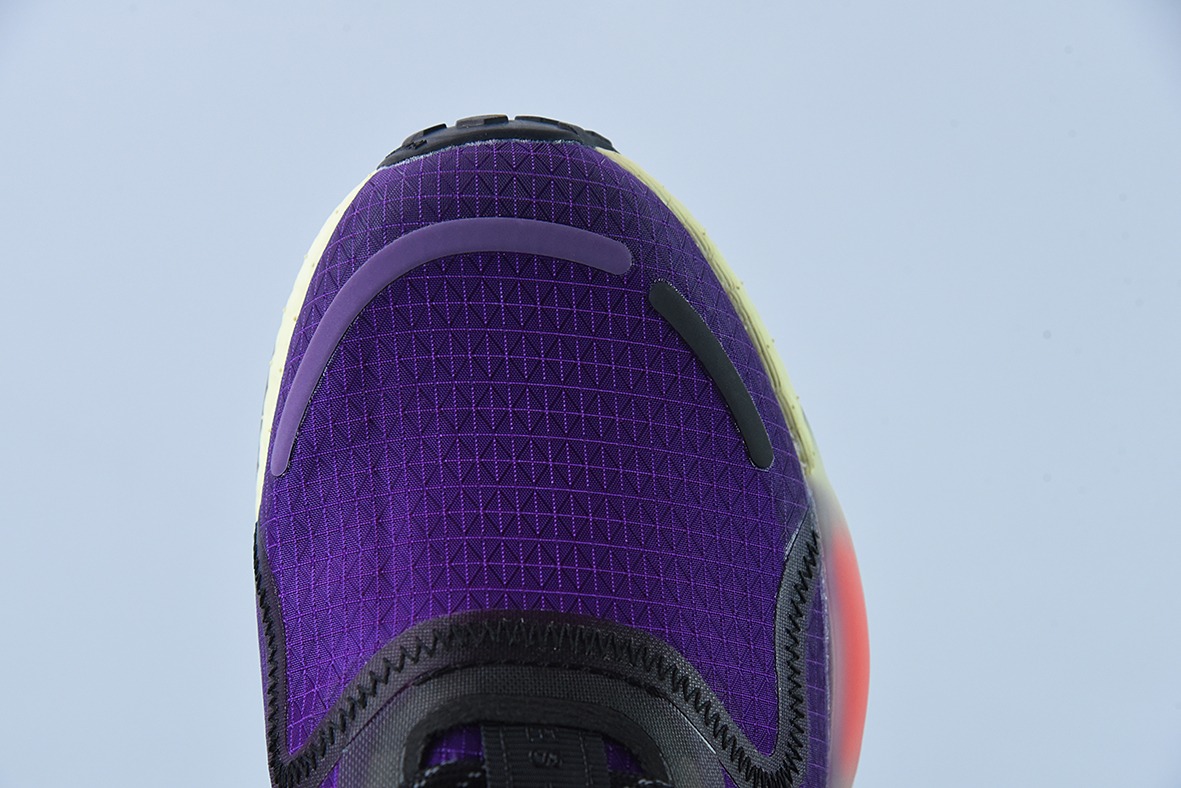 阿迪达斯Adidas NMD_V3 Boost"OG White"飞织系列低帮爆米花缓震百搭休闲运动跑步鞋“紫粉”GW3062