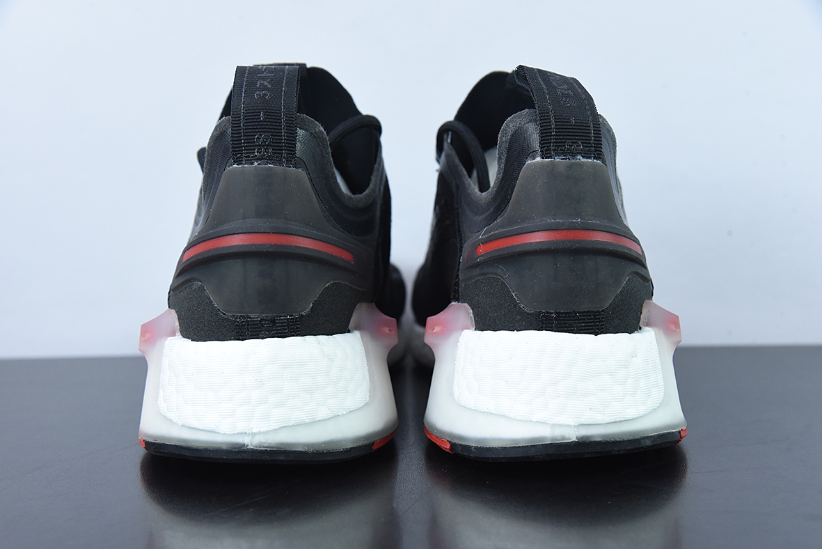 阿迪达斯Adidas NMD_V3 Boost"OG White"飞织系列低帮爆米花缓震百搭休闲运动跑步鞋“黑红蓝”GX3378