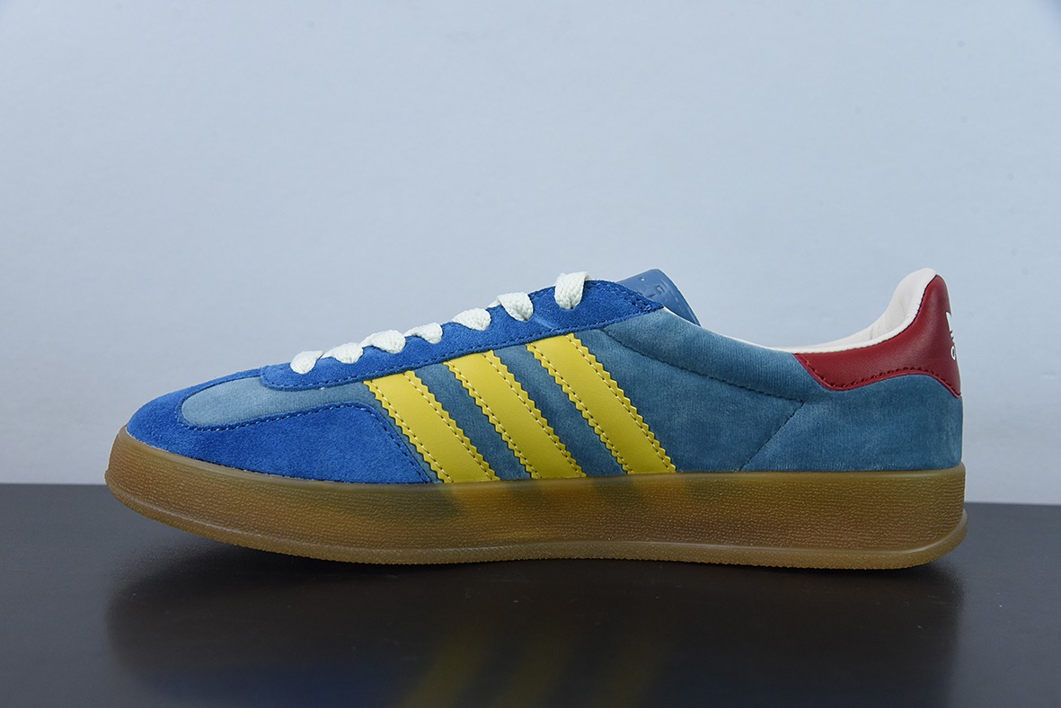 古驰Gucci x AD Originals Gazelle"Esquisite Gucci"联名羚羊系列低帮复古百搭休闲运动板鞋