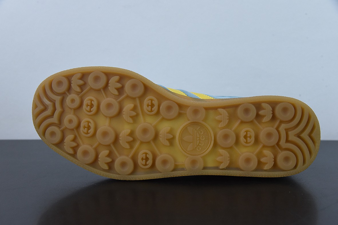 古驰Gucci x AD Originals Gazelle"Esquisite Gucci"联名羚羊系列低帮复古百搭休闲运动板鞋