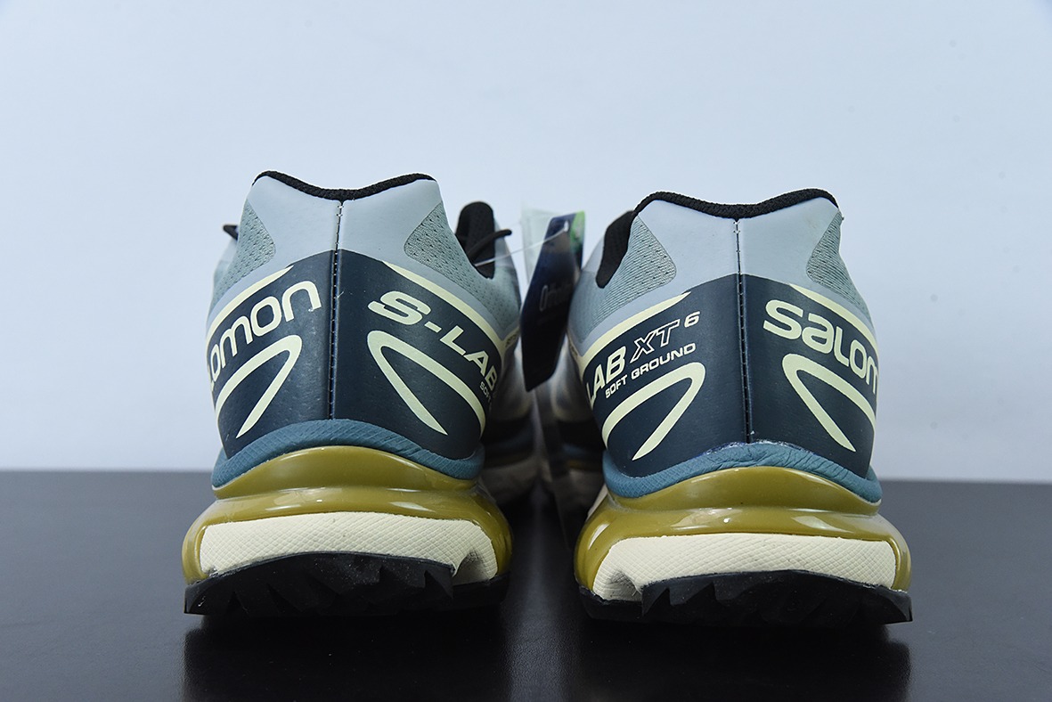 Salomon 萨洛蒙 XT-6 迷雾蓝 复古机能潮流休闲跑鞋 414551