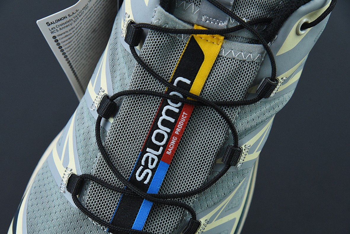 Salomon 萨洛蒙 XT-6 迷雾蓝 复古机能潮流休闲跑鞋 414551