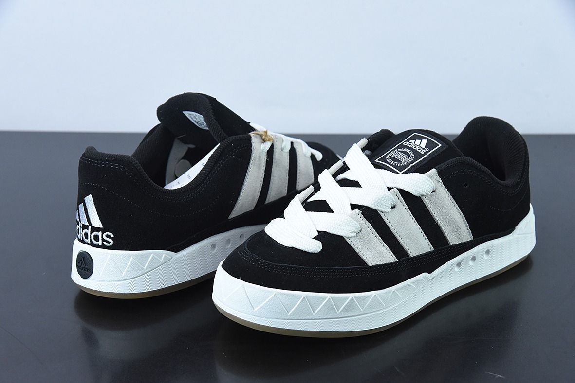Atmos x Adidas Adimatic Low马蒂奇系列低帮复古鲨鱼面包休闲运动休闲滑板板鞋货号:GY5274