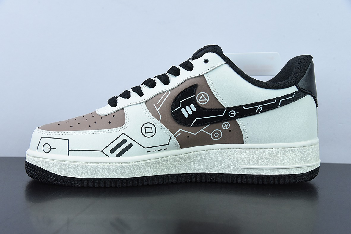 Nk Air Force 1 Low 07 黑咖 游戏限定 空军一号低帮板鞋官方货号:CW2288 222