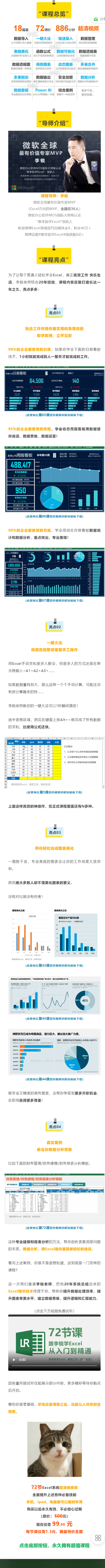 【捐赠9.99红包]·《南周-72节课：跟李锐学Excel，从入门到精通】