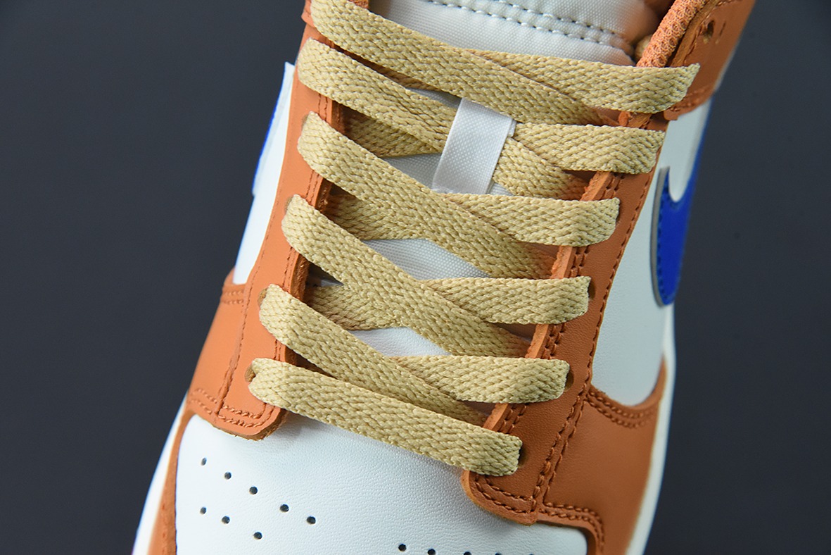 NK Dunk Low 白橙蓝 低帮运动休闲板鞋 货号：DH9765-101