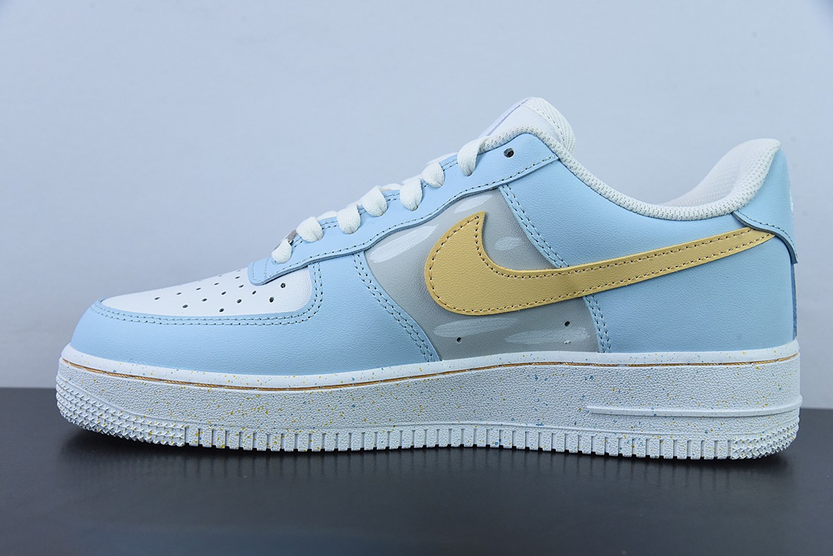 Nike Air Force 1 07 LV8 创意绘画涂鸦 空军一号经典低帮百搭休闲运动板鞋创意定制‼️ 货号:CW2288-111
