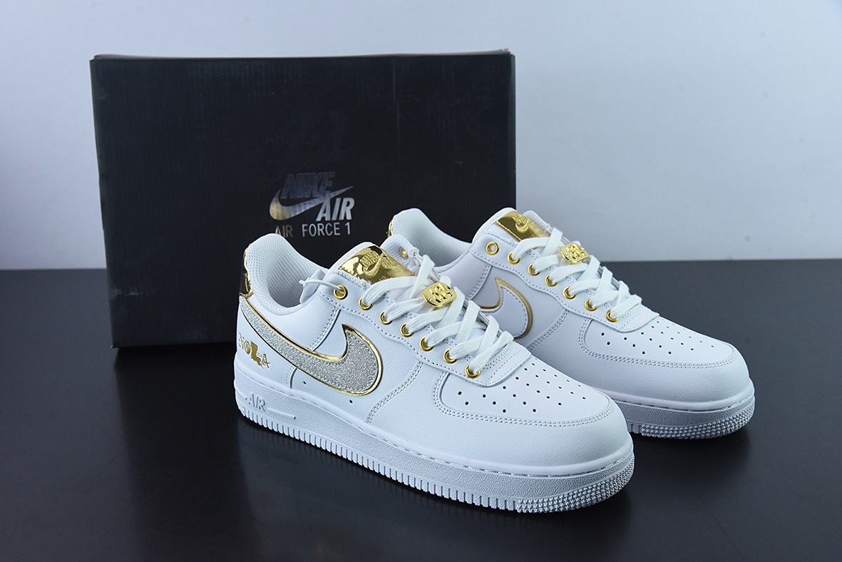 Nike Air Force 1 Low 白金 空军一号低帮运动休闲板鞋 货号:DV4248-222