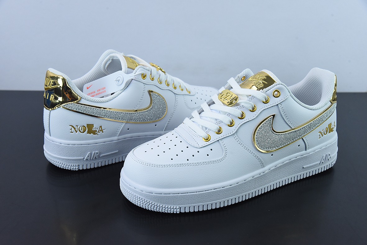 Nike Air Force 1 Low 白金 空军一号低帮运动休闲板鞋 货号:DV4248-222