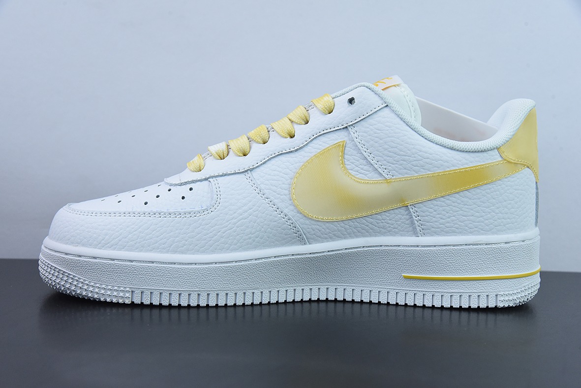 Nk Air Force 1'07 Low  白黄 经典百搭低帮空军一号 货号DV3505-101