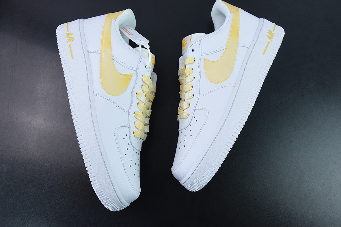 Nk Air Force 1'07 Low  白黄 经典百搭低帮空军一号 货号DV3505-101