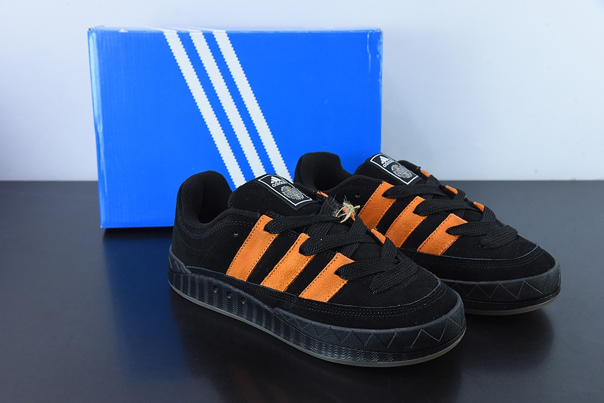 Adimatic Low"Grey Three Tech Indigo"马蒂奇系列低帮复古鲨鱼面包休闲运动休闲滑板板鞋 货号:GX8976