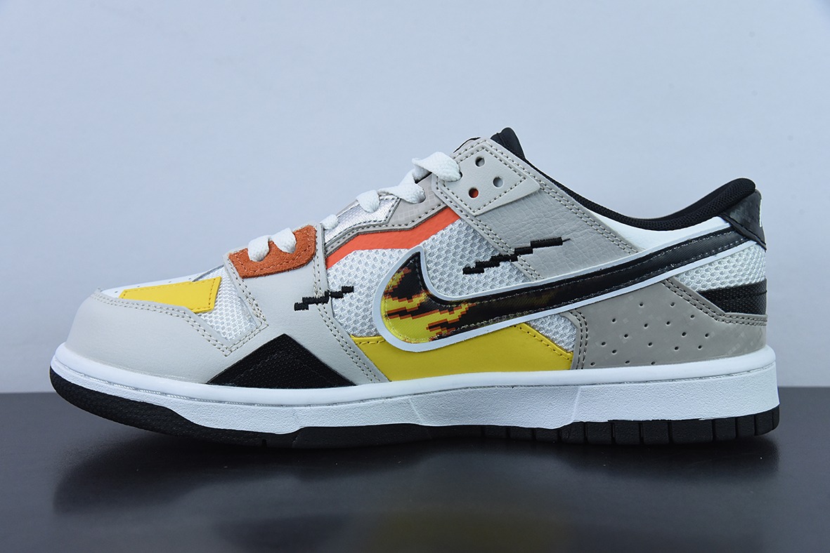 Nike Dunk Low SB 全头层牛皮 中底注胶空低帮滑板鞋