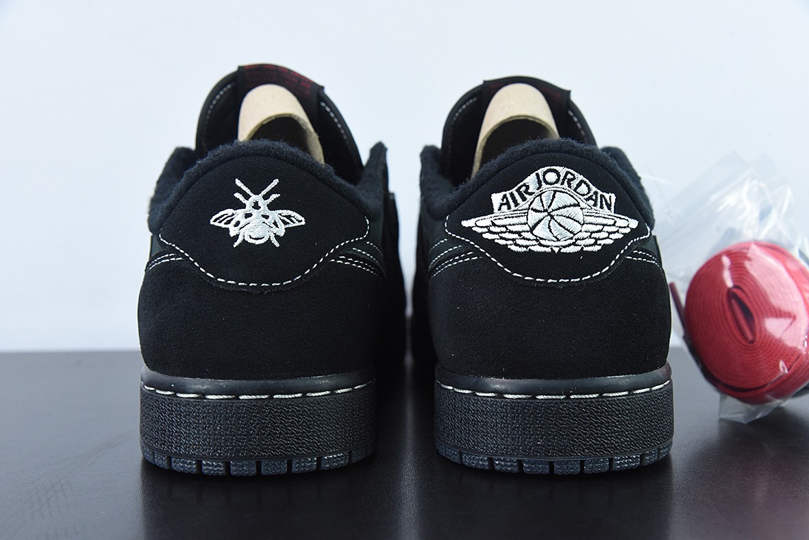 Fragment x TS x Air Jordan 1 Low三方联名倒钩低帮 实拍首发官方货号:DM7866 001