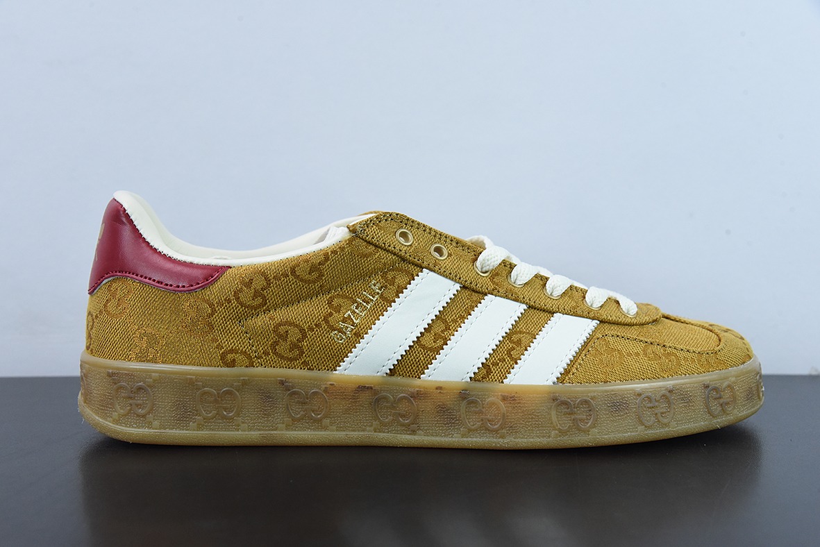 adidas originals x Gucci Gazelle 阿迪古驰联名经典休闲板鞋编码:GTI1C