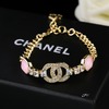 Chanel Jewelry Bracelet Buy High Quality Cheap Hot Replica Pink Yellow Brass