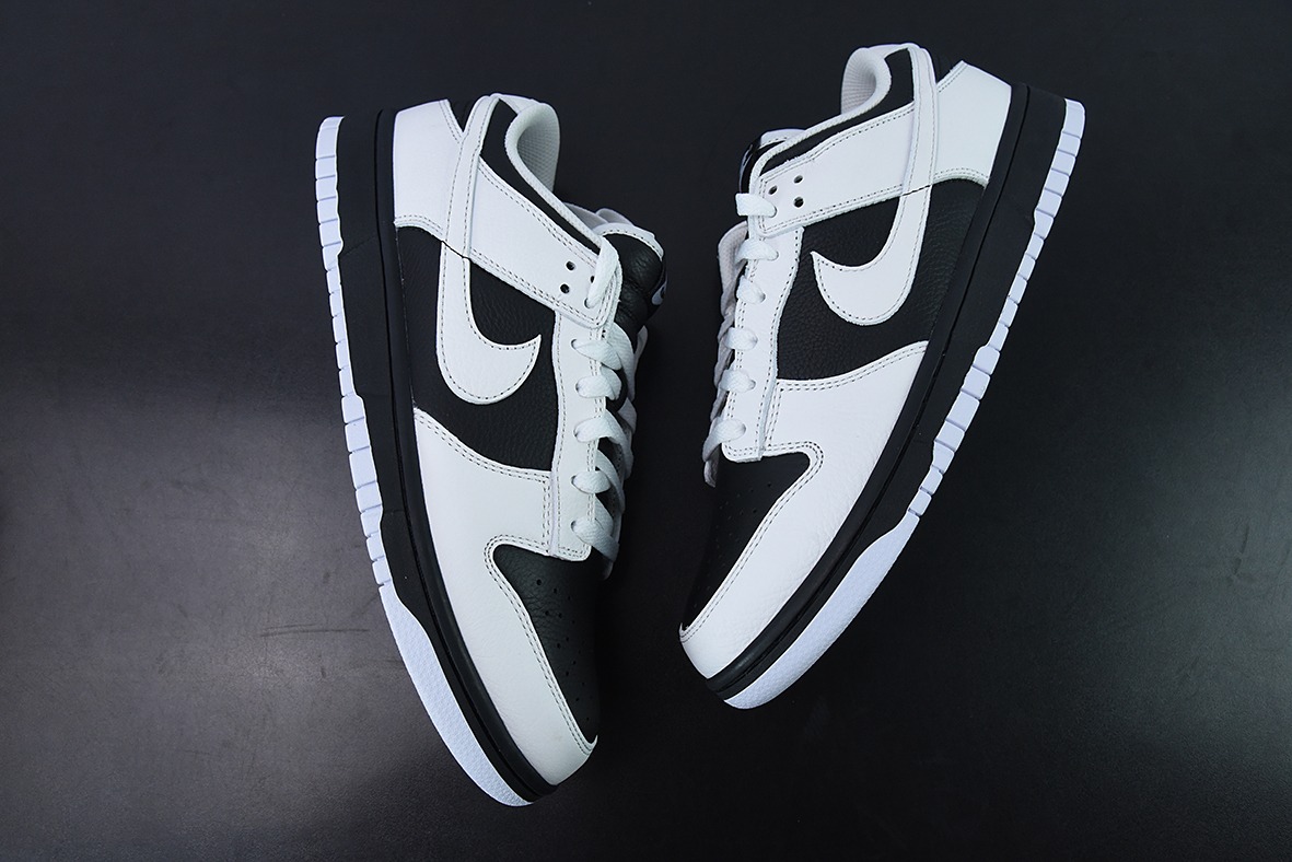 Nk Dunk Low "Reverse Panda" 白黑 反转熊猫 SB扣碎篮板时尚休闲板鞋 货号:FD9064-011