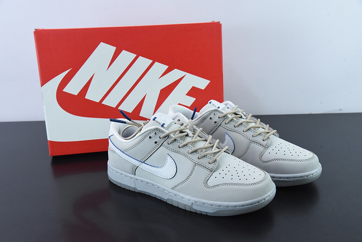 Nike Dunk Low "Grey Leather" 月亮灰低帮运动休闲板鞋 货号:DX3722-001