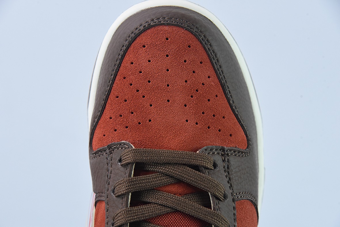 Nike SB Dunk Low "Mars Stone" 咖啡棕蓝低帮休闲板鞋 货号:DR9704-200