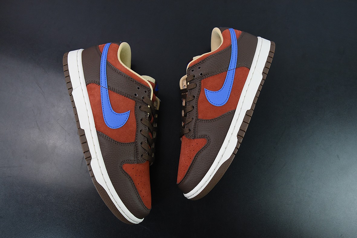 Nike SB Dunk Low "Mars Stone" 咖啡棕蓝低帮休闲板鞋 货号:DR9704-200