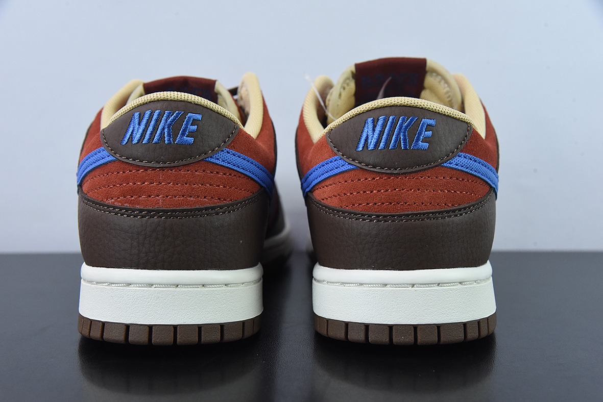 Nike SB Dunk Low "Mars Stone" 咖啡棕蓝低帮休闲板鞋 货号:DR9704-200