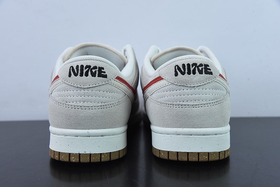 Nk SB Dunk Low "85" 灰红双勾 SB低帮运动休闲板鞋 货号:DO9457-100
