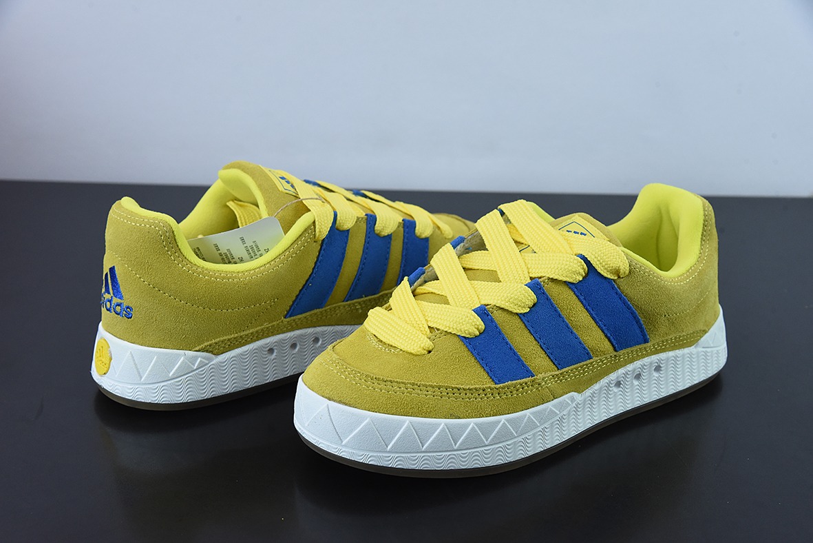 阿迪达斯Adidas Originals Adimatic Low"Bright Yellow"马蒂奇系列低帮黄蓝”GY2090