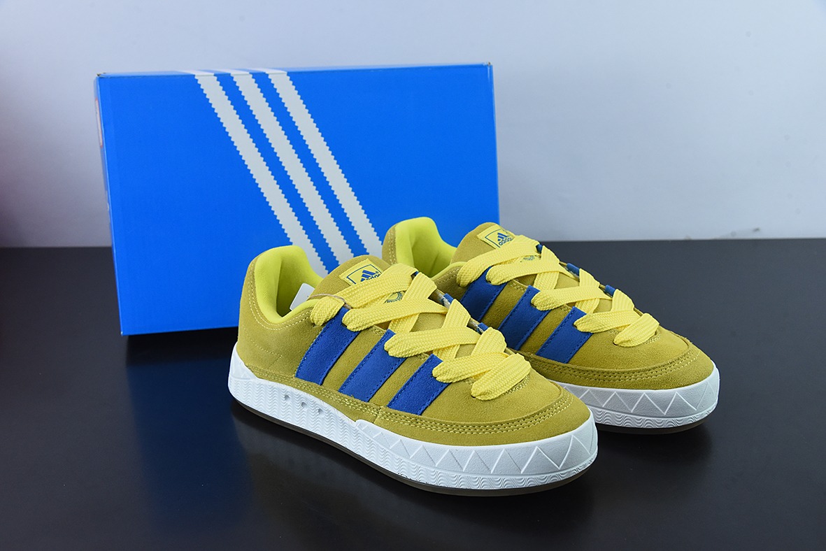 阿迪达斯Adidas Originals Adimatic Low"Bright Yellow"马蒂奇系列低帮黄蓝”GY2090