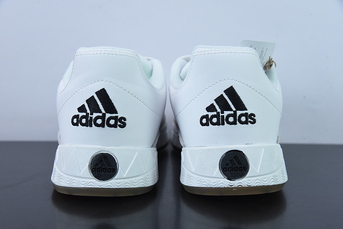 阿迪达斯 Originals Adimatic Low"White/Black/Grey"马蒂奇系列低帮复古鲨鱼面包休闲运动休闲滑板板鞋“白黑浅灰”DB2911
