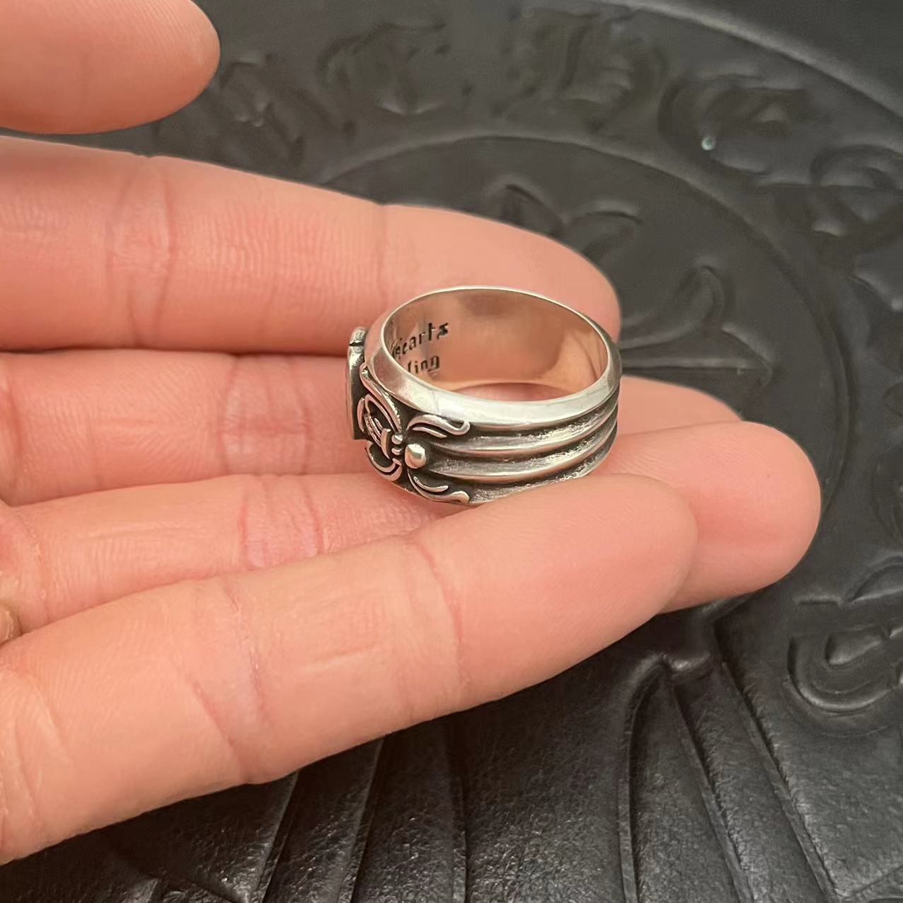 Chrome Hearts CHROME HEARTS高版本克罗心大宝剑戒指