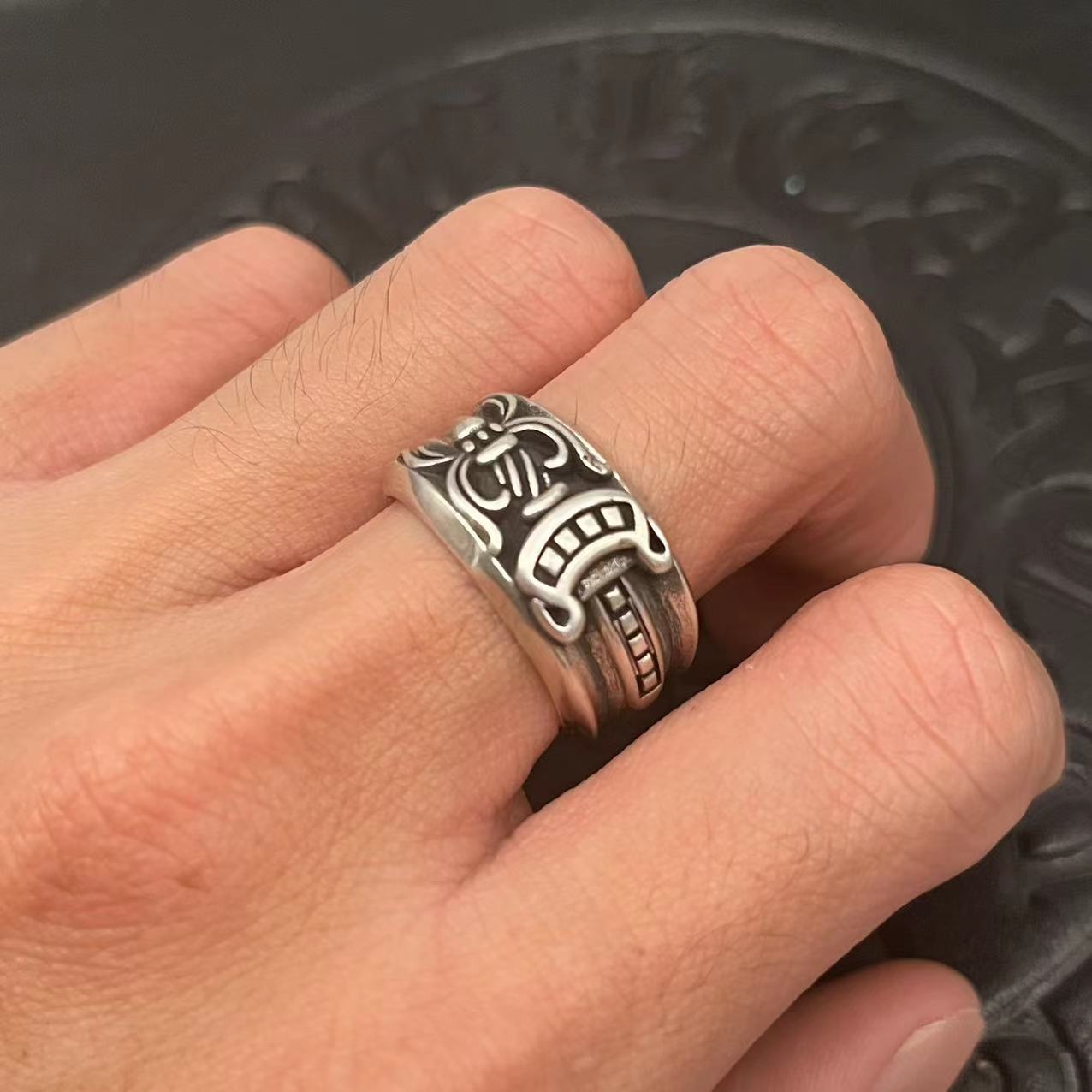 Chrome Hearts CHROME HEARTS高版本克罗心大宝剑戒指