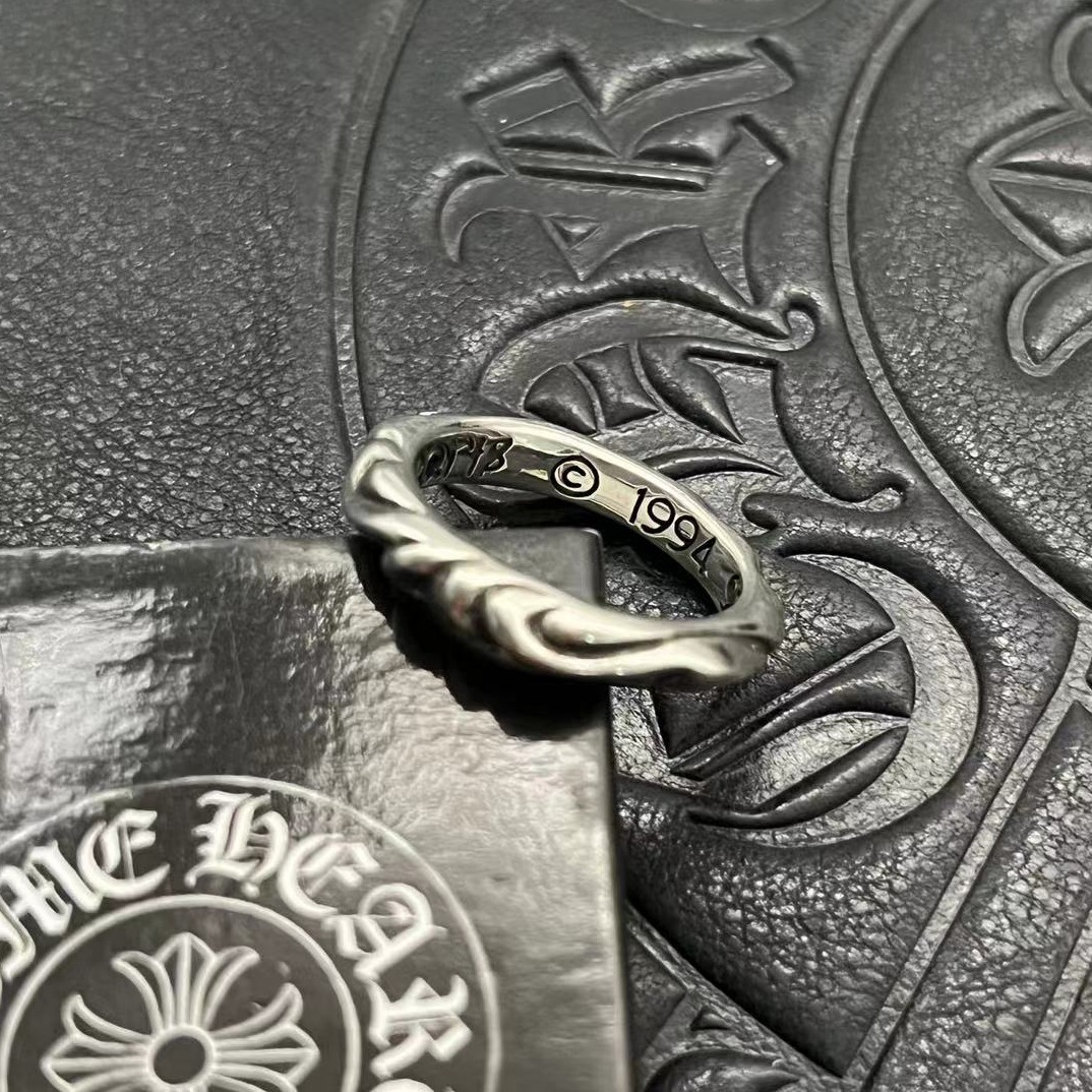 Chrome Hearts CHROME HEARTS高版本克罗心图腾藤蔓花戒指