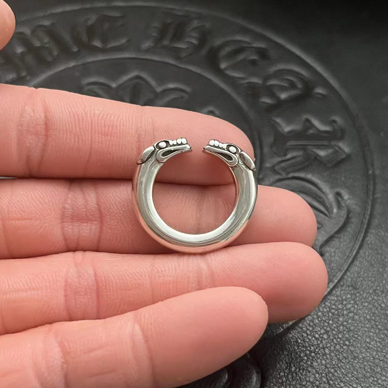 Chrome Hearts CHROME HEARTS高版本克罗心开口戒指