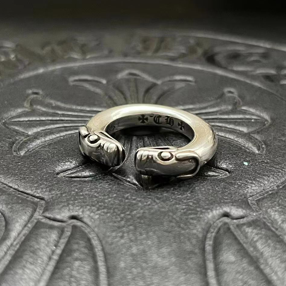 Chrome Hearts CHROME HEARTS高版本克罗心开口戒指