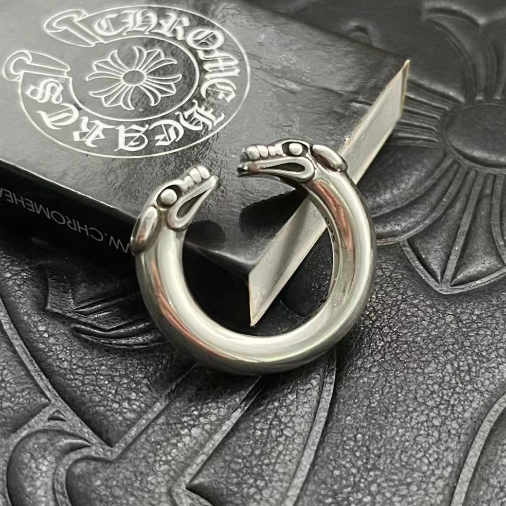 Chrome Hearts CHROME HEARTS高版本克罗心开口戒指