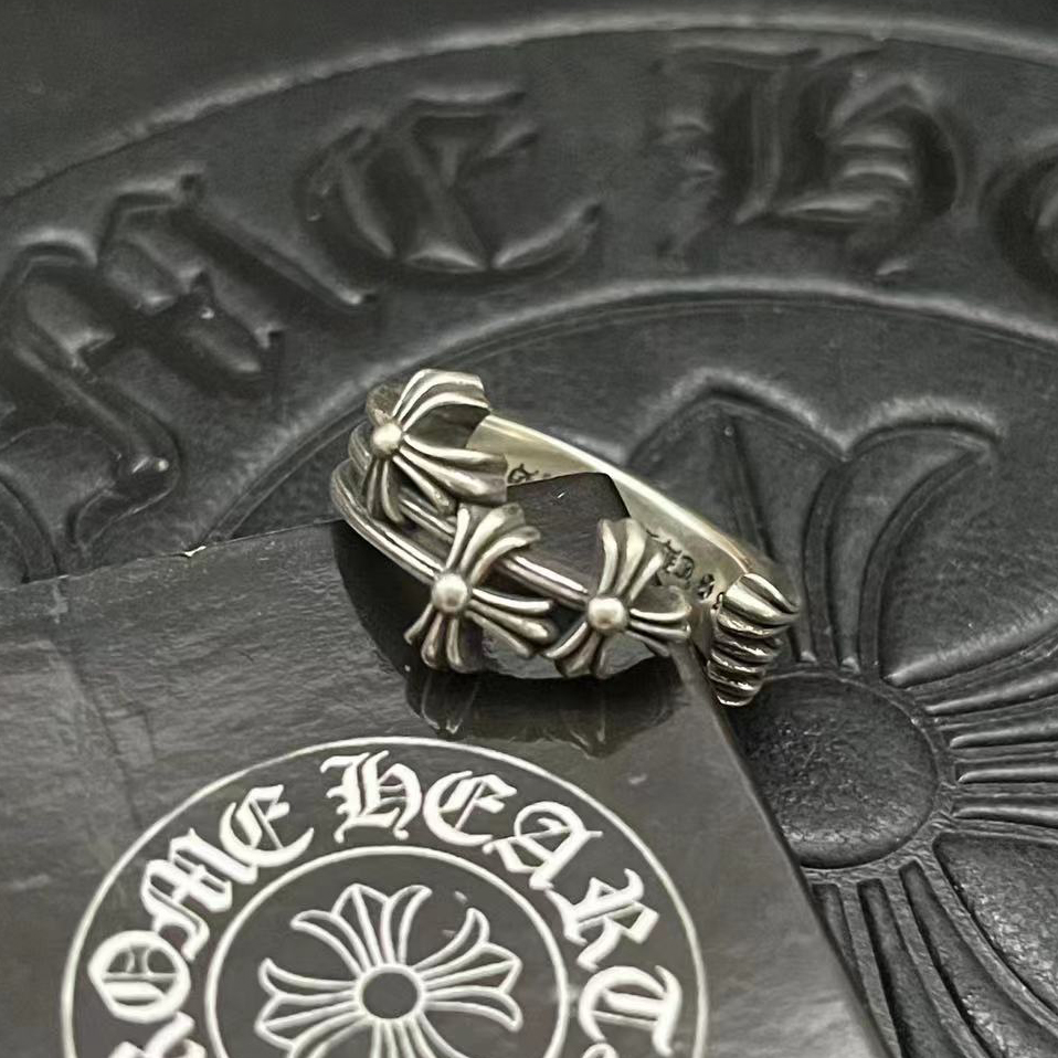 NO:575305,CHROME HEARTS high version Chrome heart open cross flower ring, fine jewelry, chrome hearts, chrome hearts, ring19860909CHROME HEARTS高版本克罗心开口十字花戒指,饰品精品,chrome hearts,chrome hearts,ring,Jewelry
