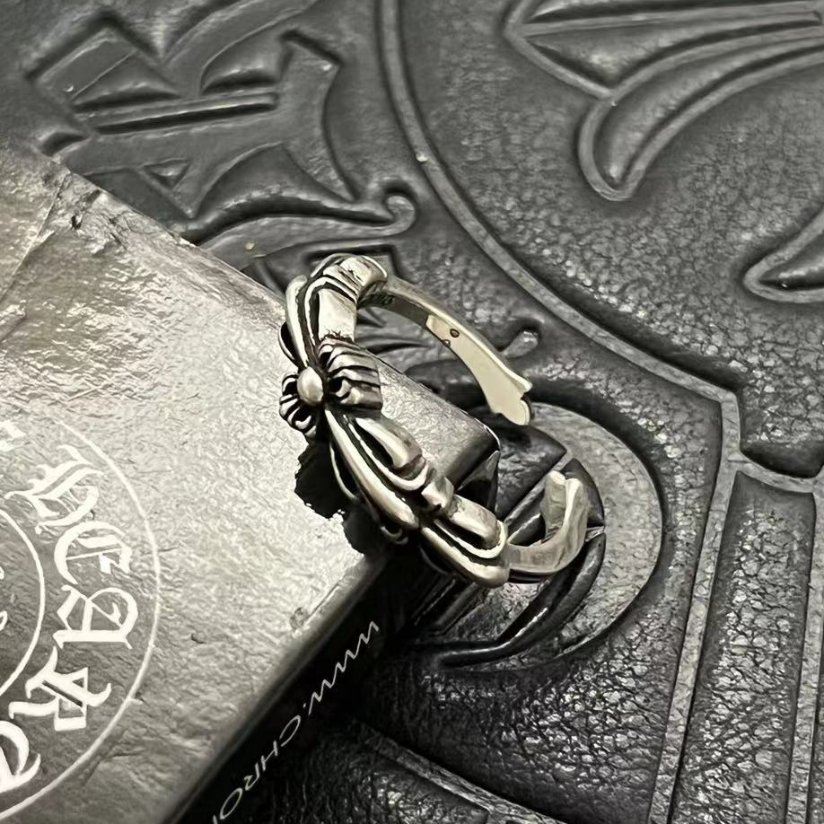 Chrome Hearts CHROME HEARTS高版本克罗心开口小戒指
