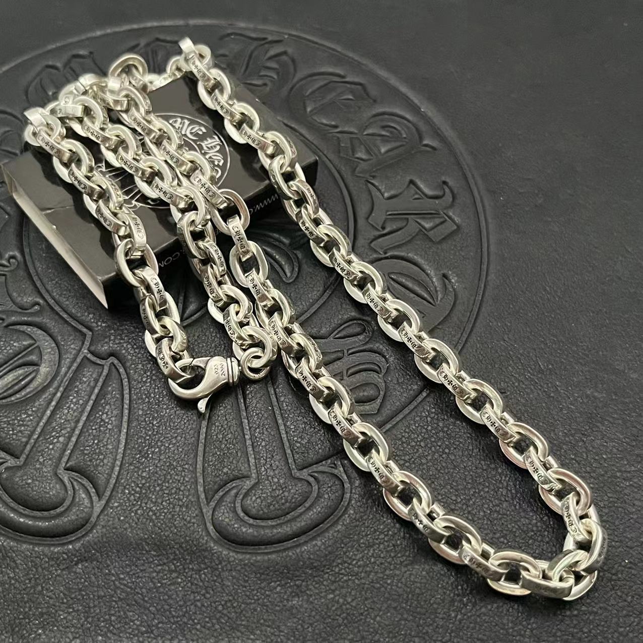 NO:110135,CHROME HEARTS high-version Crosy PP letter chain necklace, jewelry quality, chrome hearts, chrome hearts, necklace19860909CHROME HEARTS高版本克罗心粗PP字母链项链,饰品精品,chrome hearts,chrome hearts,necklace,Jewelry