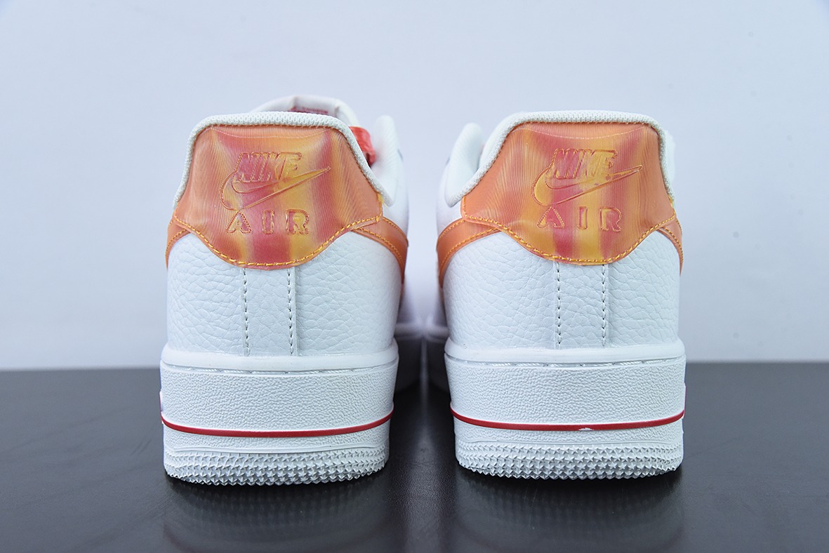 Nike Air Force 1’07 Low"Jumbo Swoosh Orange"空军一号 橙渐变大钩”低帮休闲板鞋货号:DV3505-100