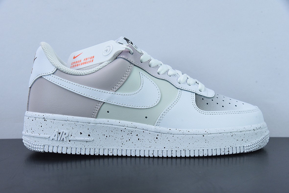 Air Force 1 '07 Low"White/Pink/Grey"空军一号白淡粉灰泼墨”低帮休闲板鞋货号:MM6023-536