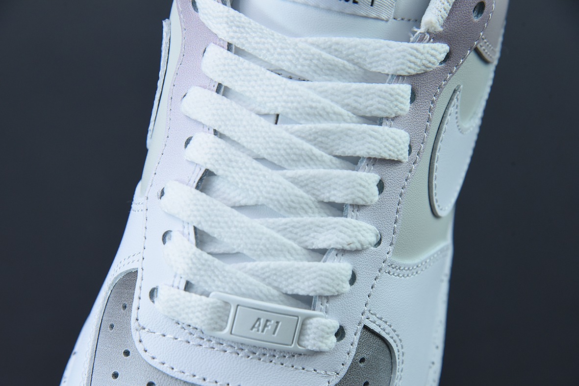 Air Force 1 '07 Low"White/Pink/Grey"空军一号白淡粉灰泼墨”低帮休闲板鞋货号:MM6023-536