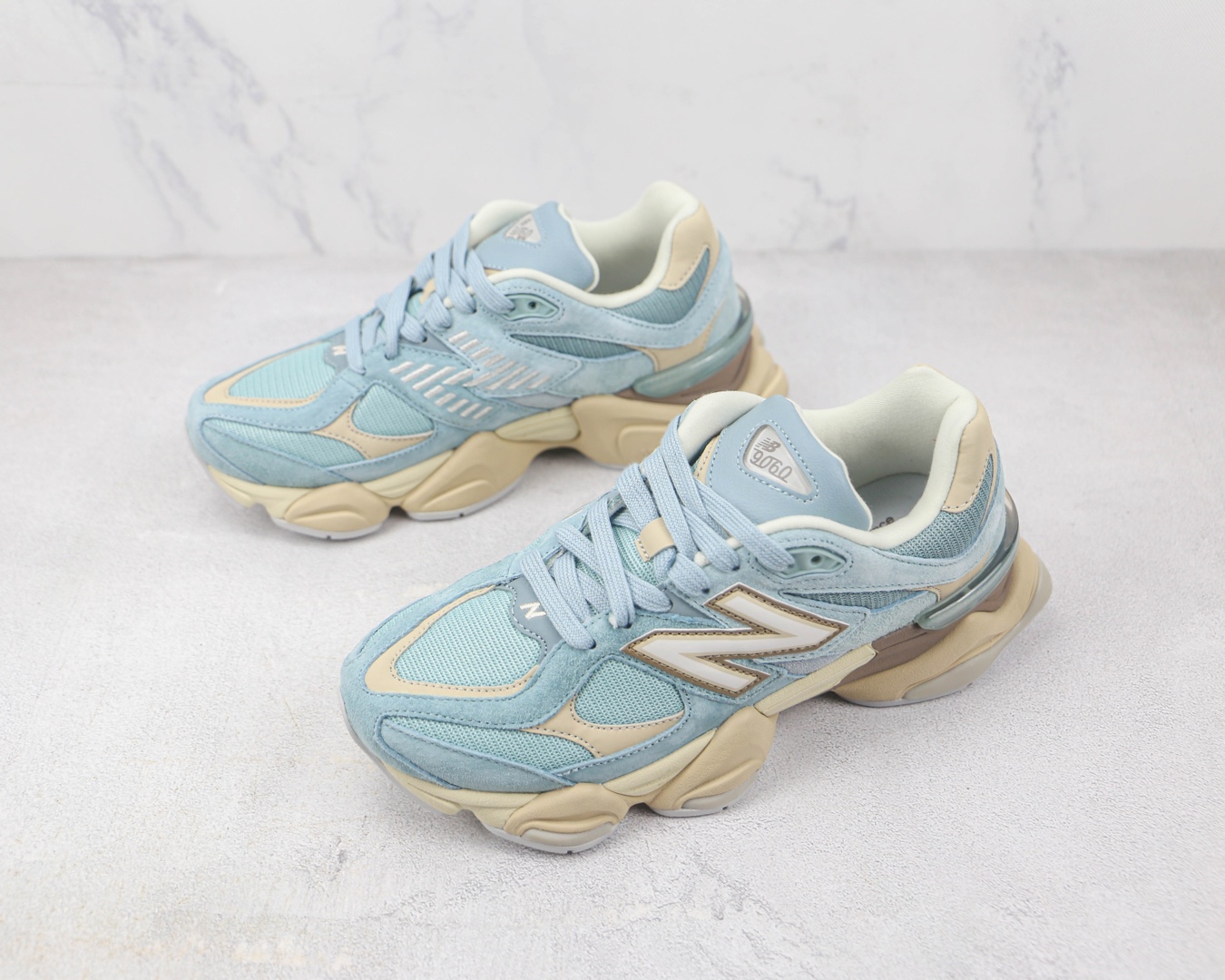 P240 Frsehogods x eNw Blaance NB9060联名款 U9060FNB 米白蓝 U9060FNB