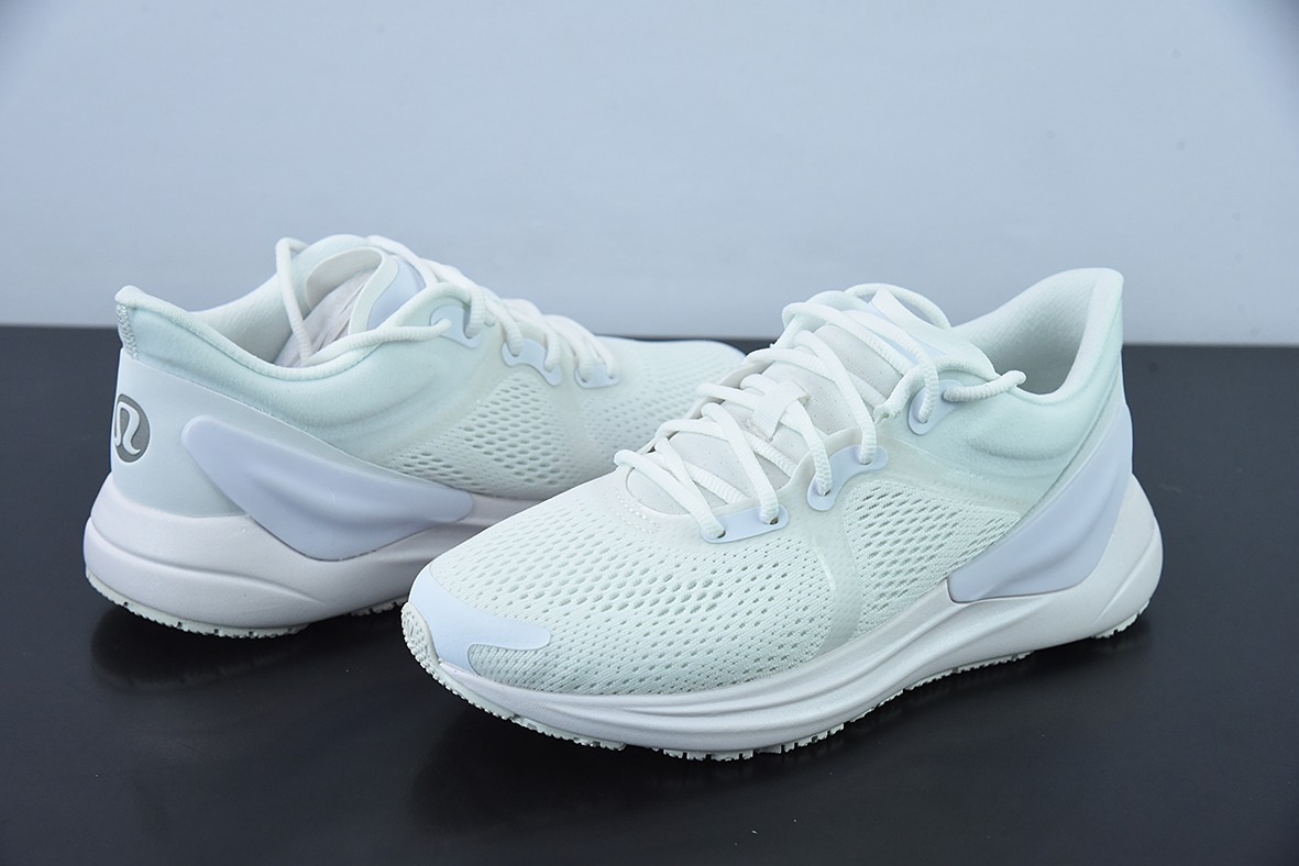 露露乐蒙/Lululemon W Blissfeel Run Low 布利斯系列低帮女士健身训练透气休闲运动慢跑鞋“网织纯白”LW9EF2S