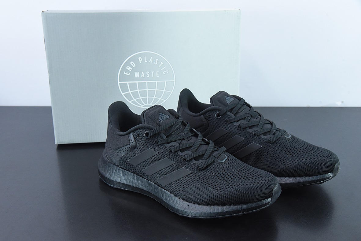 阿迪达斯 Pureboost 21 PB21代 爆米花大底 运动休闲跑步鞋 货号:GY5095