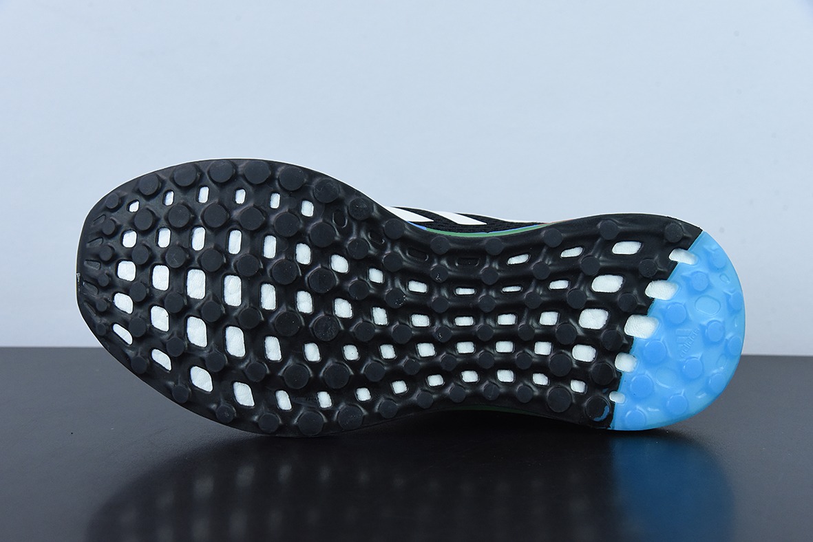 阿迪达斯 Pureboost 21 PB21代  爆米花大底 运动休闲跑步鞋 官方货号：GY5103